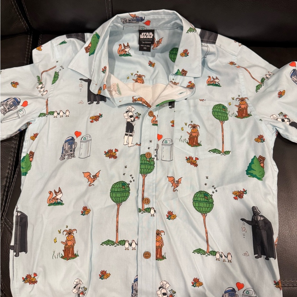 Star Wars Dur Universe Character Print Shirt